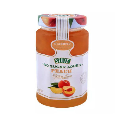 No Sugar Added Peach Extra Jam - 430g x 6